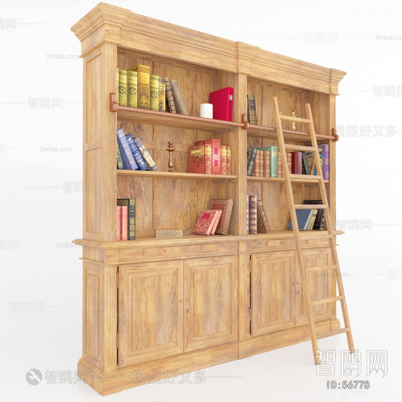 European Style Bookcase