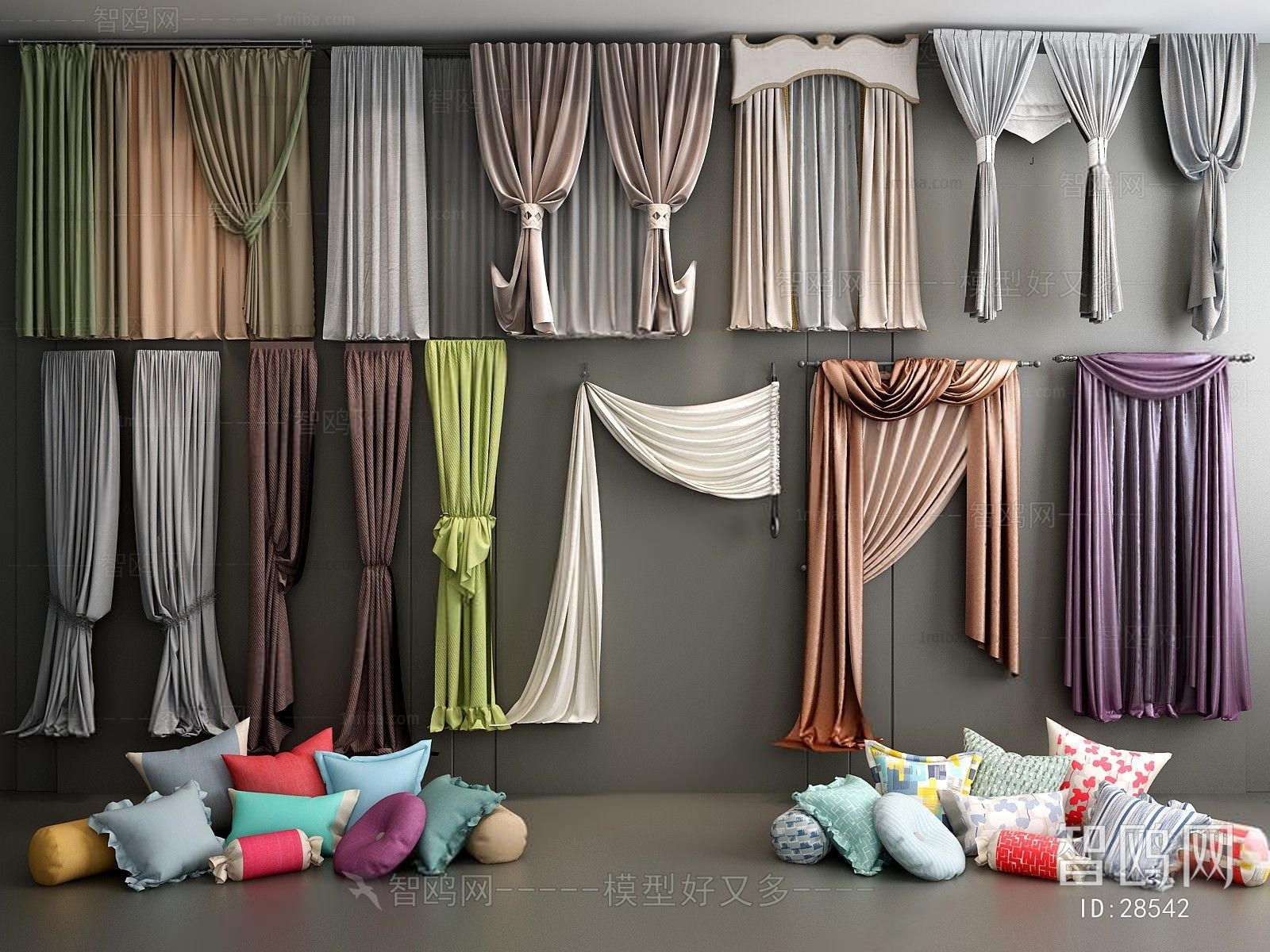 Modern European Style The Curtain