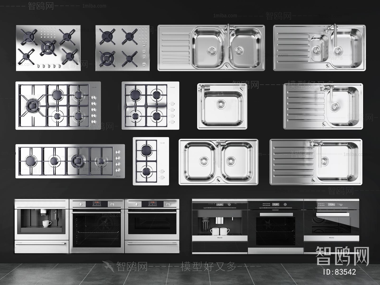 Modern Electric Kitchen Appliances