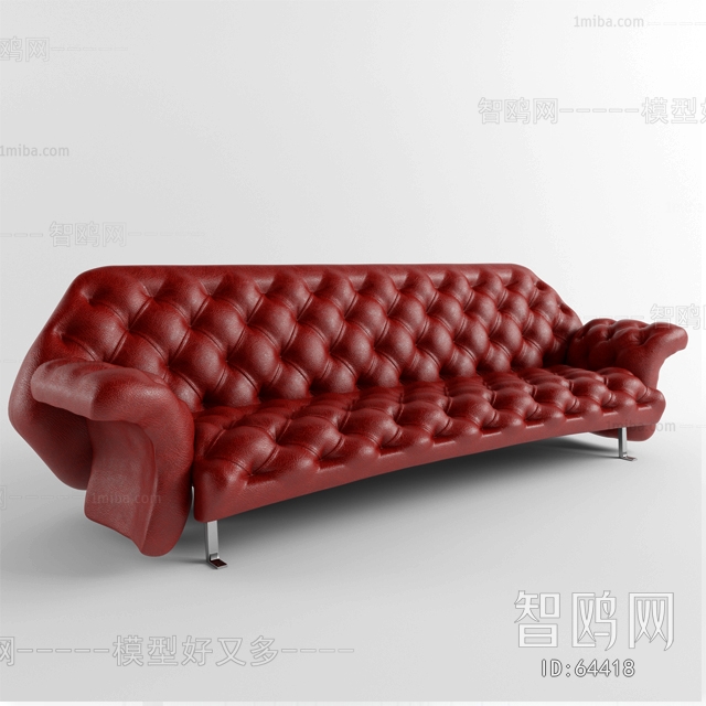 European Style Three-seat Sofa