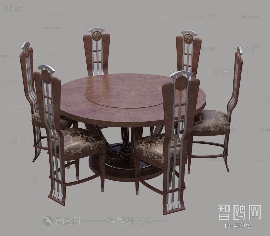 European Style Dining Table And Chairs