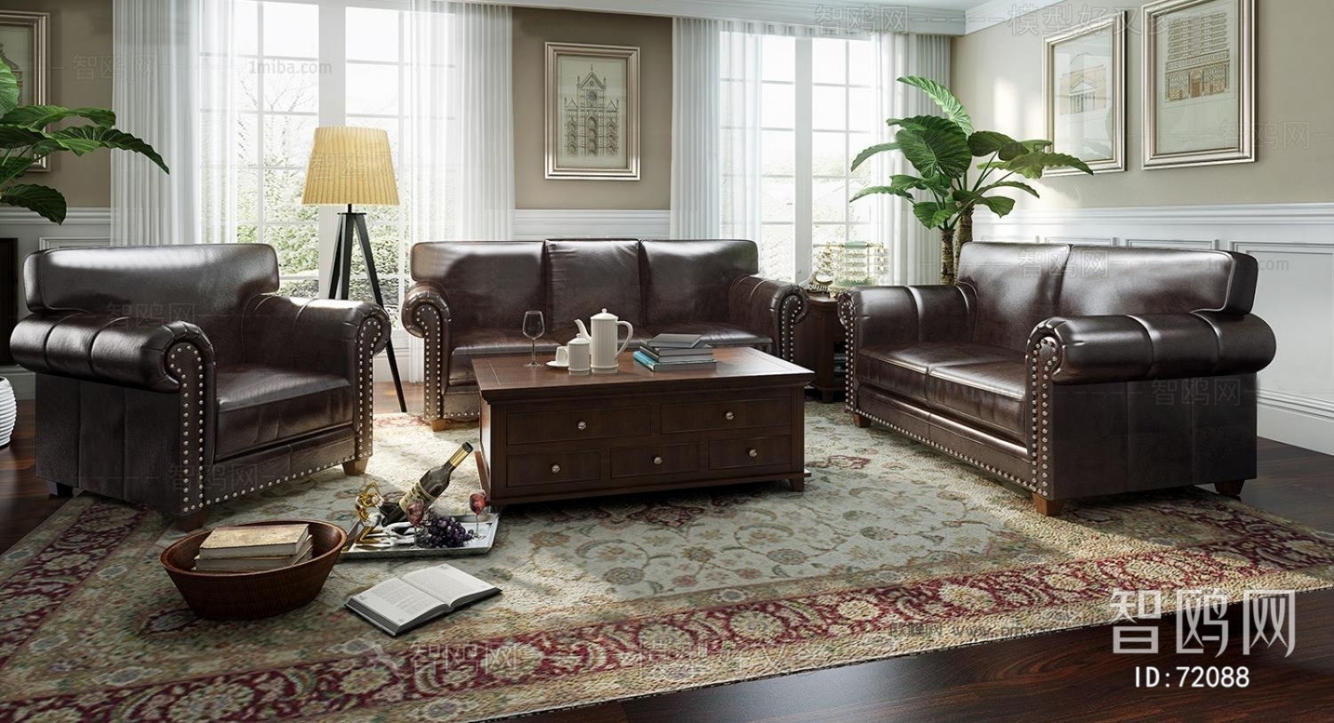 American Style Sofa Combination