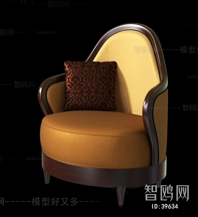 New Classical Style Single Sofa