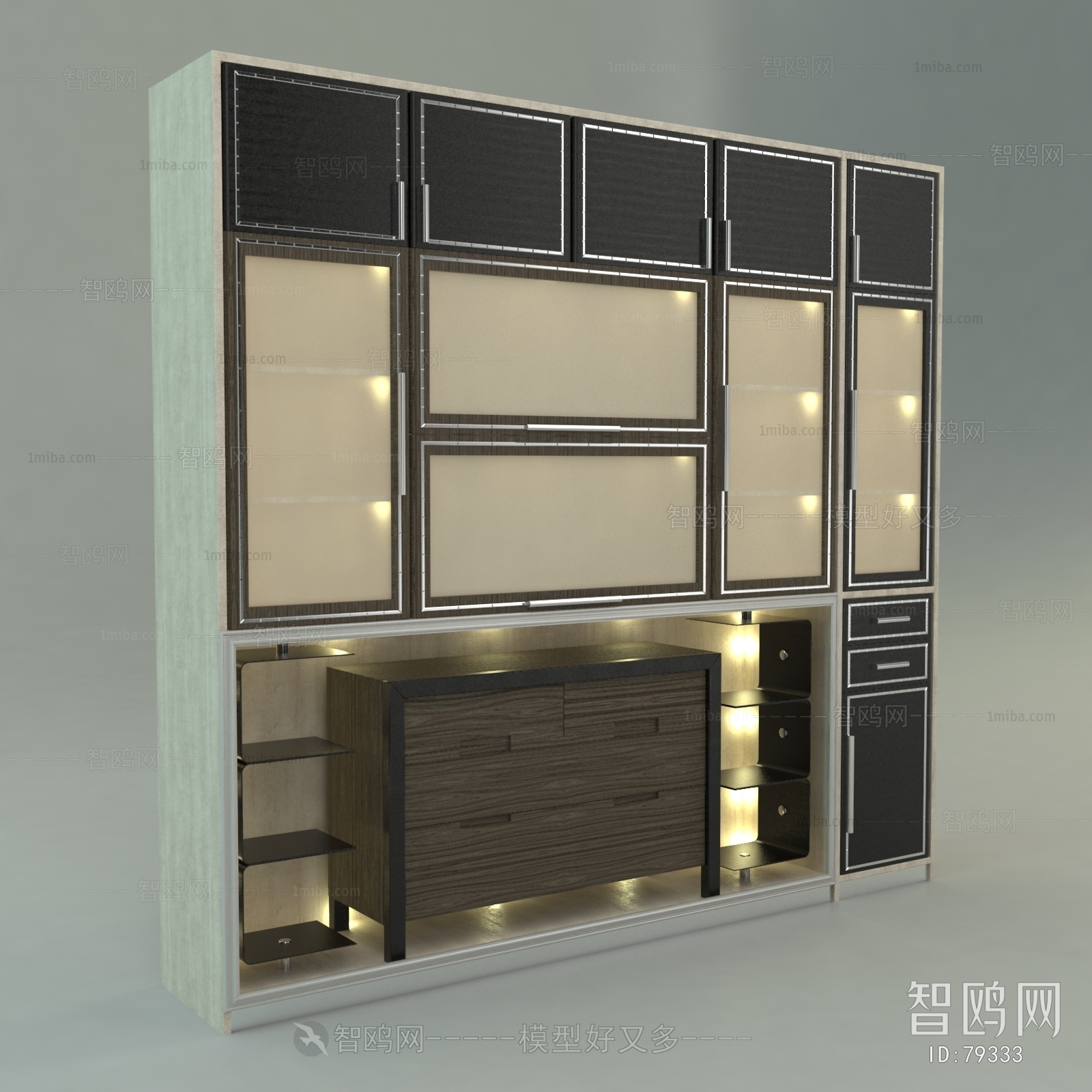 Modern Decorative Cabinet