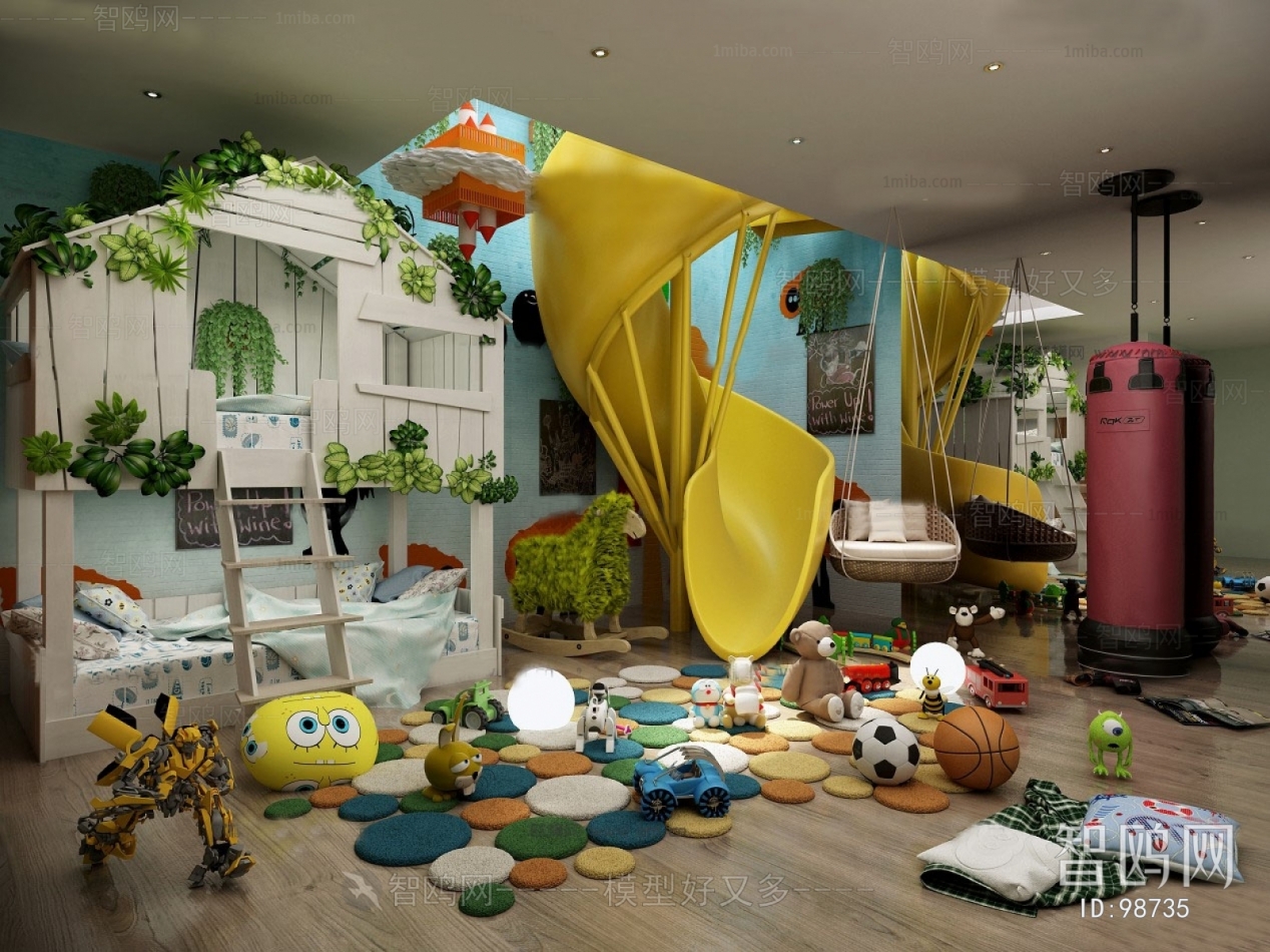 Modern Children's Playroom