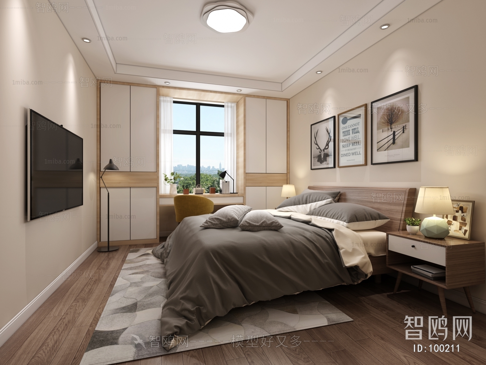 Nordic Style Bedroom