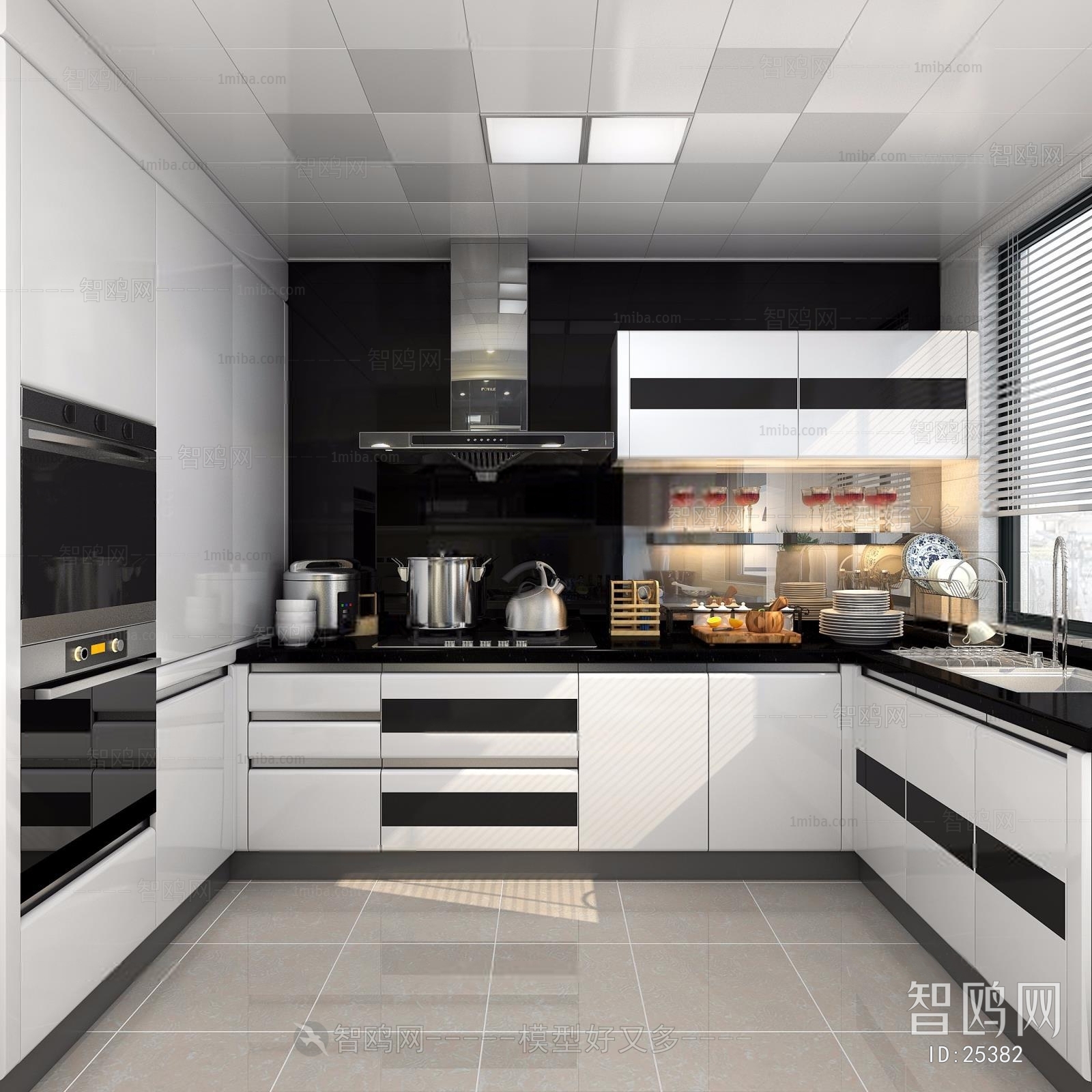 Modern The Kitchen