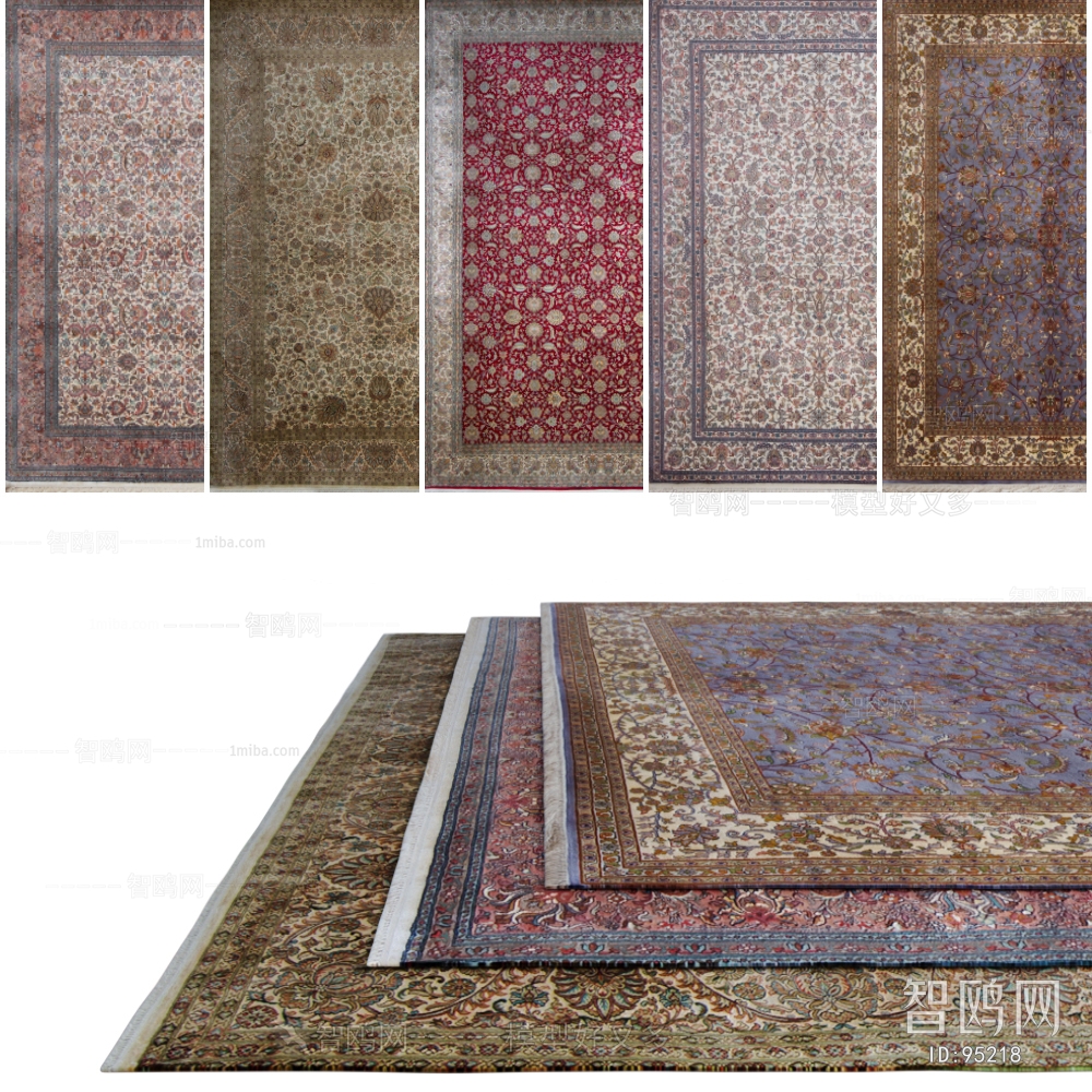 European Style Patterned Carpet