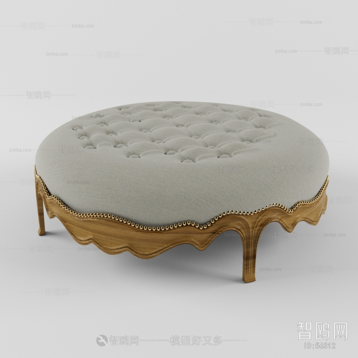 European Style Footstool