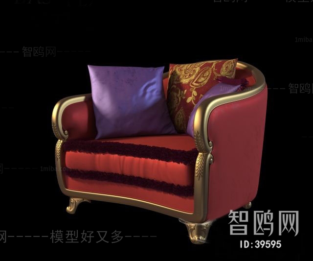 European Style Single Sofa