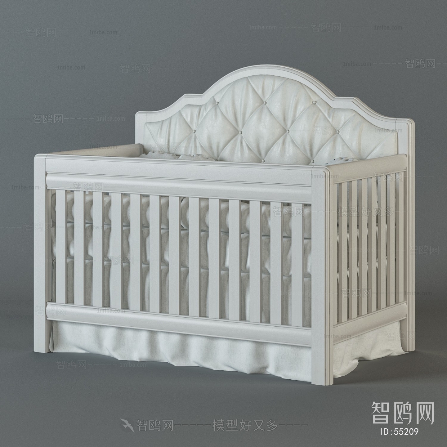 Simple European Style Crib