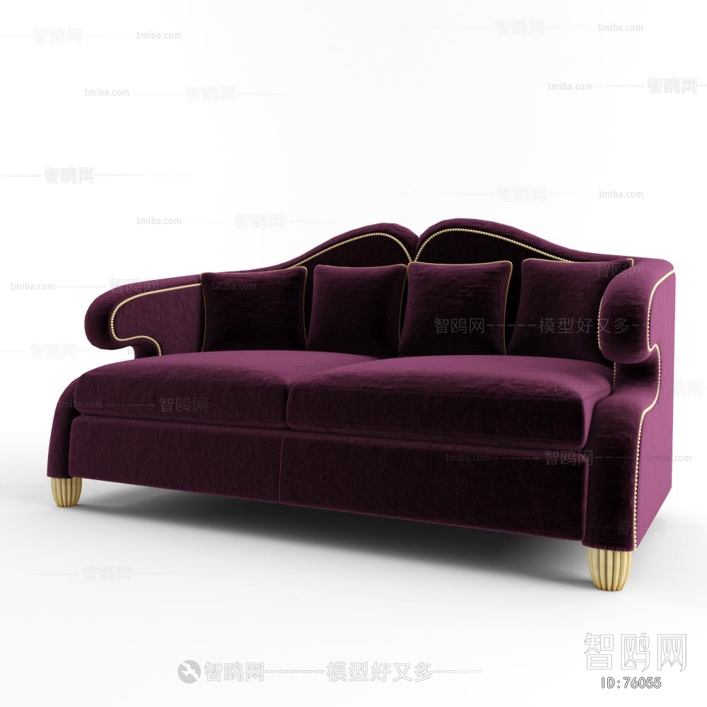 新古典双人沙发