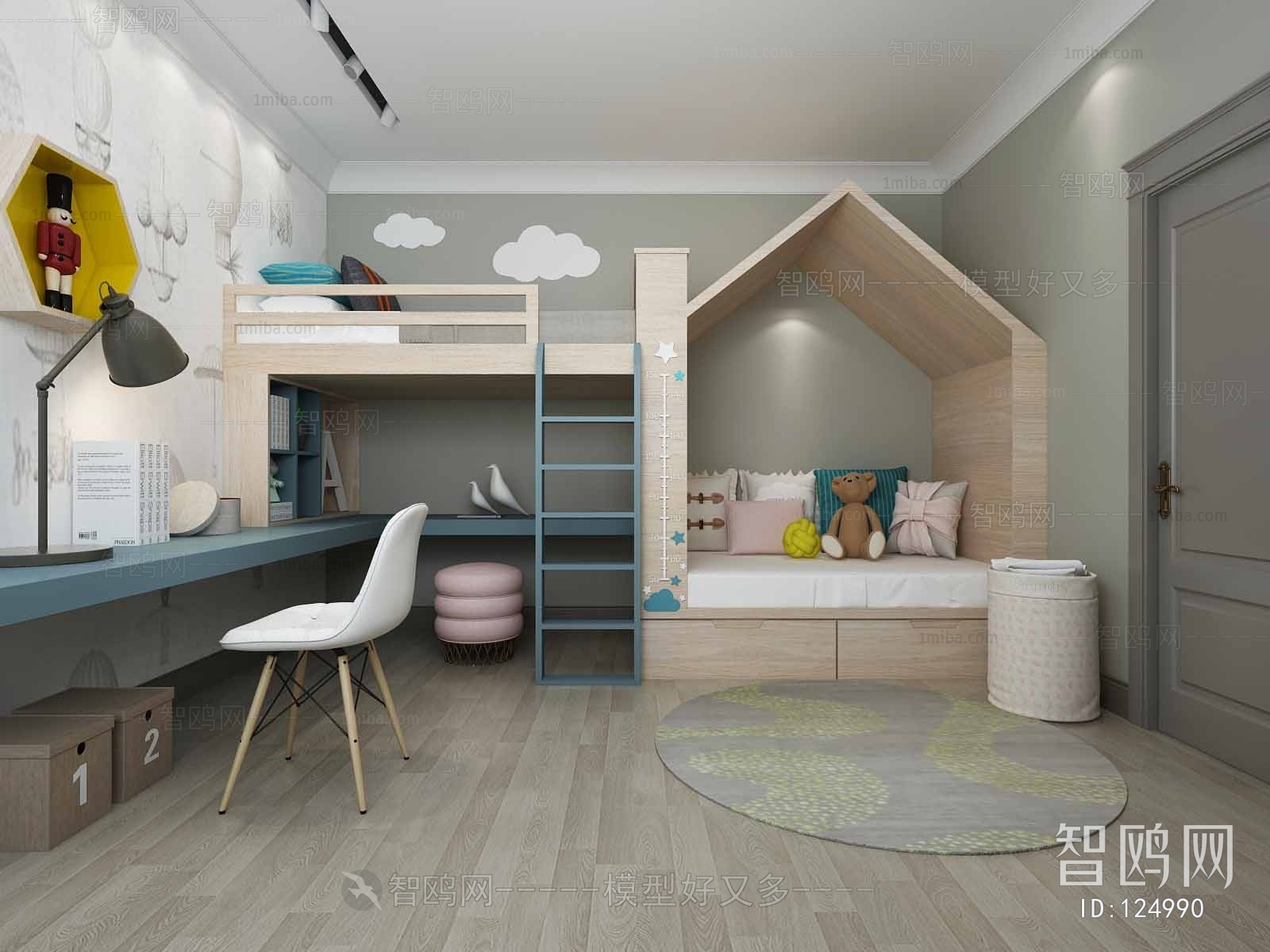 Nordic Style Children's Room