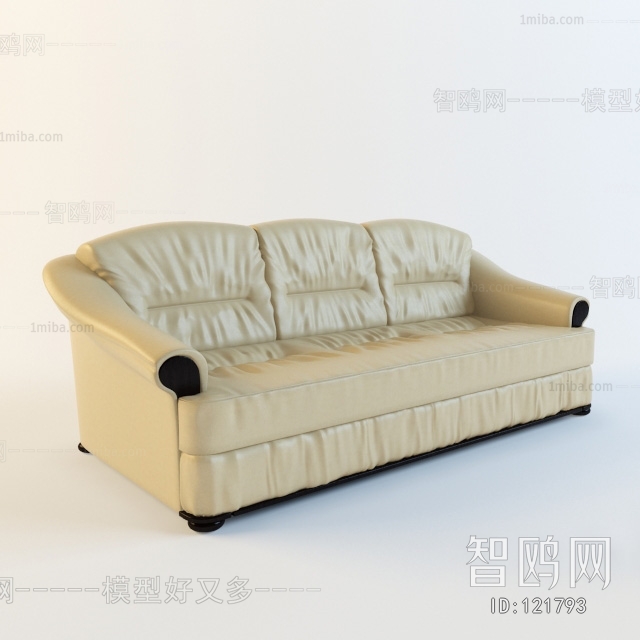 European Style Three-seat Sofa