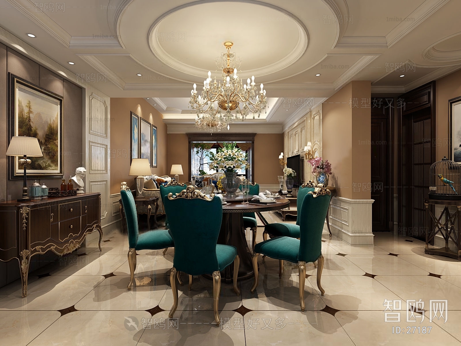 European Style Dining Room