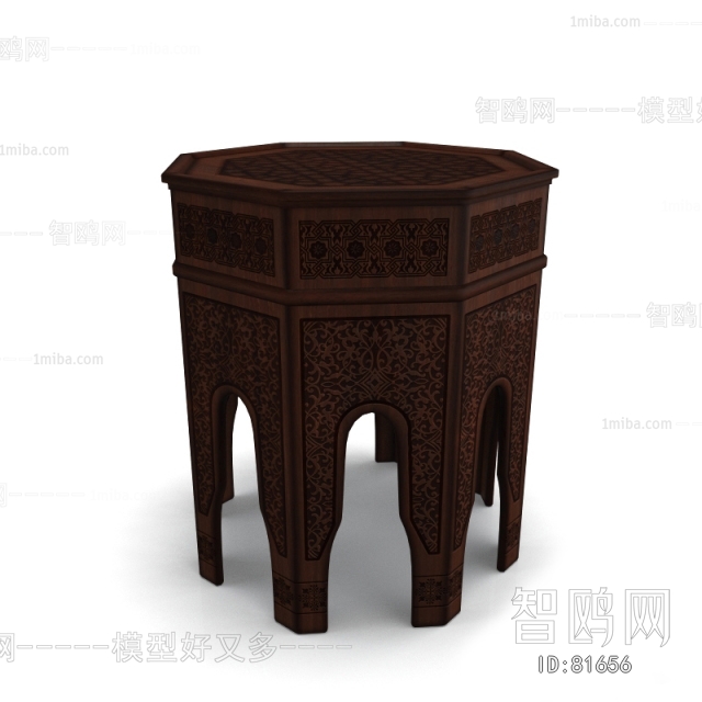 Southeast Asian Style Side Table/corner Table