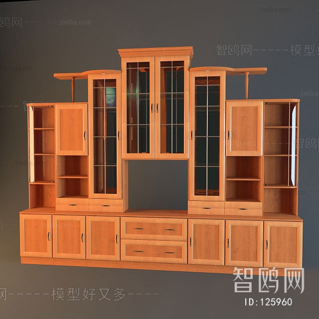 European Style Wine Cabinet