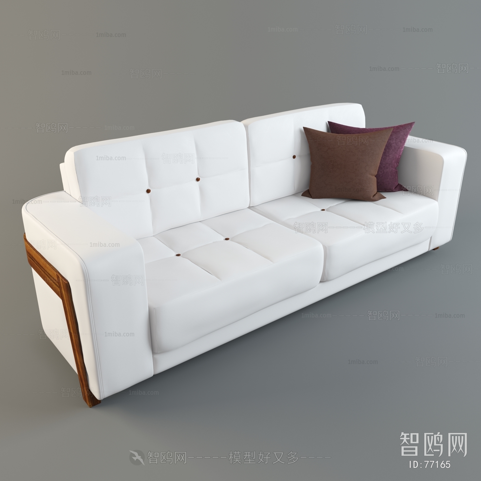 Simple European Style A Sofa For Two