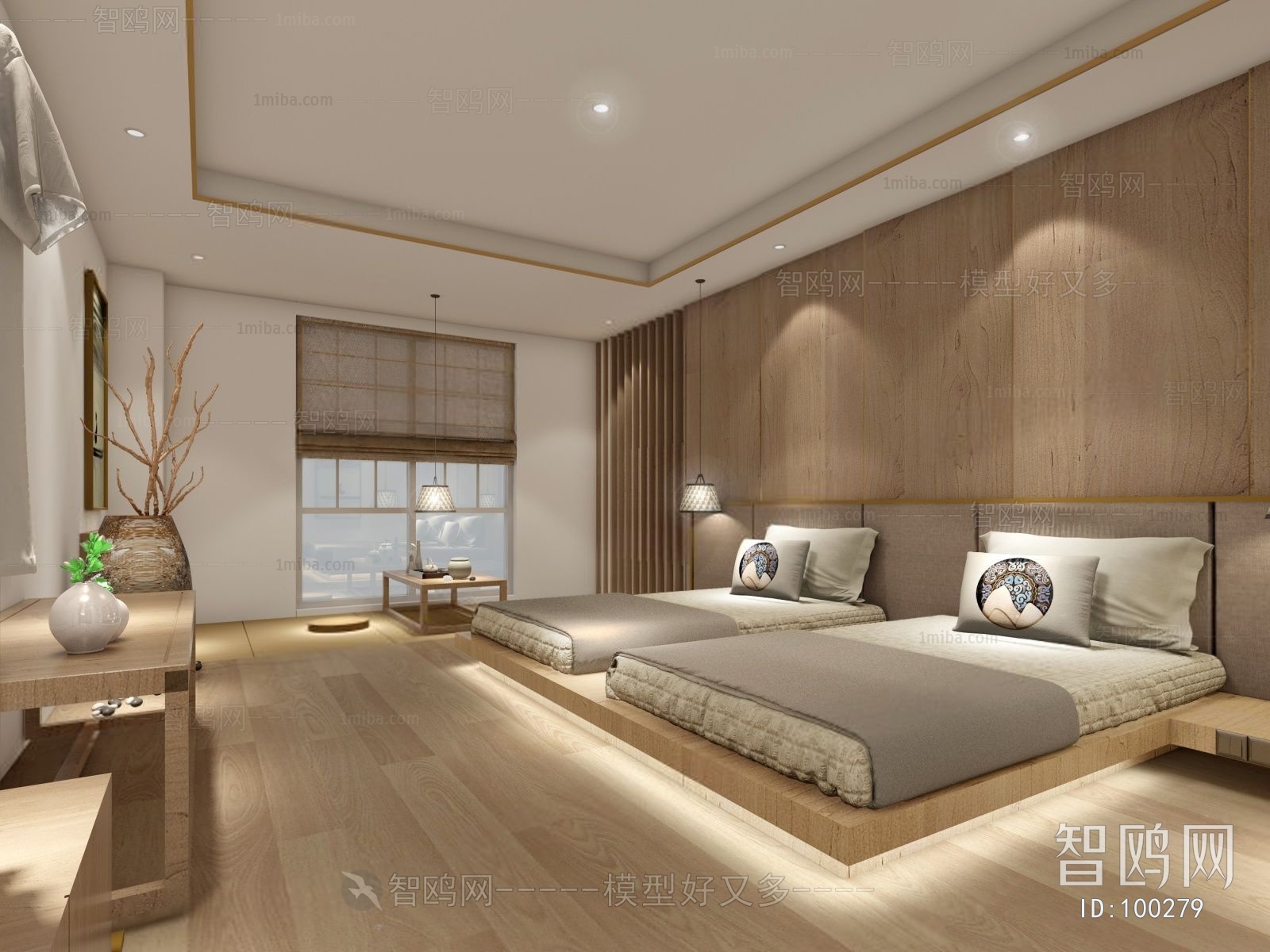 New Chinese Style Guest Room