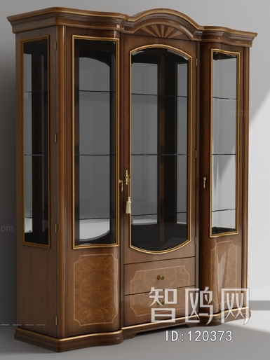 European Style Wine Cabinet