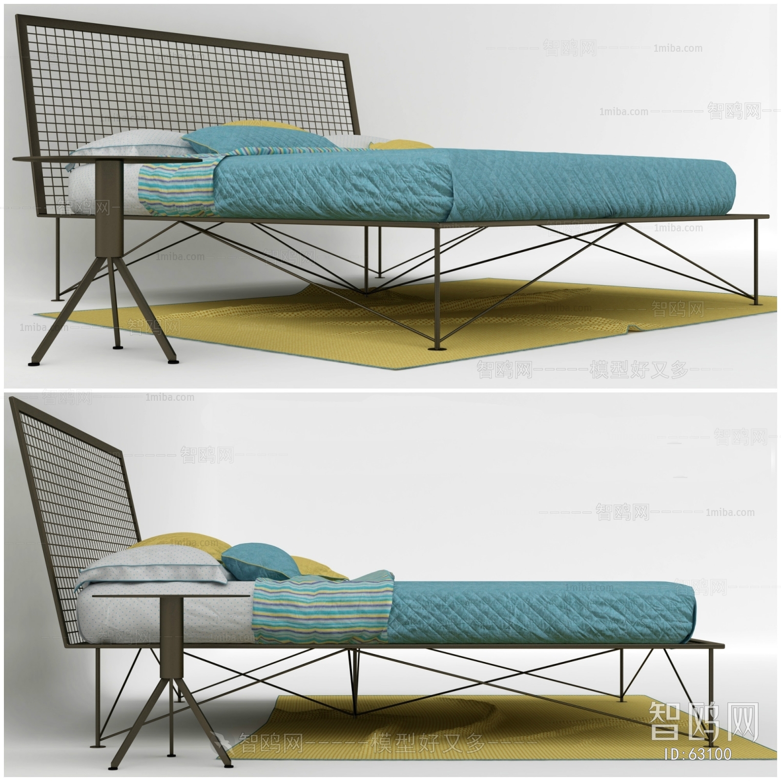 Modern Double Bed