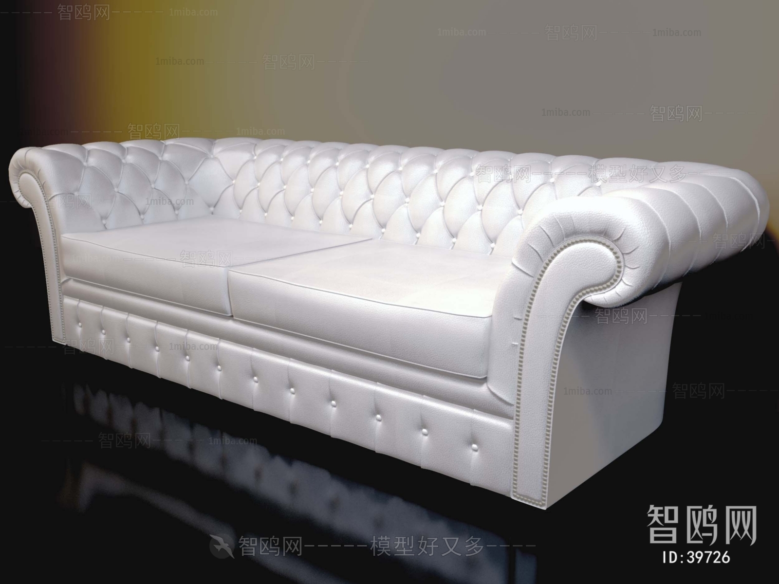 Simple European Style A Sofa For Two