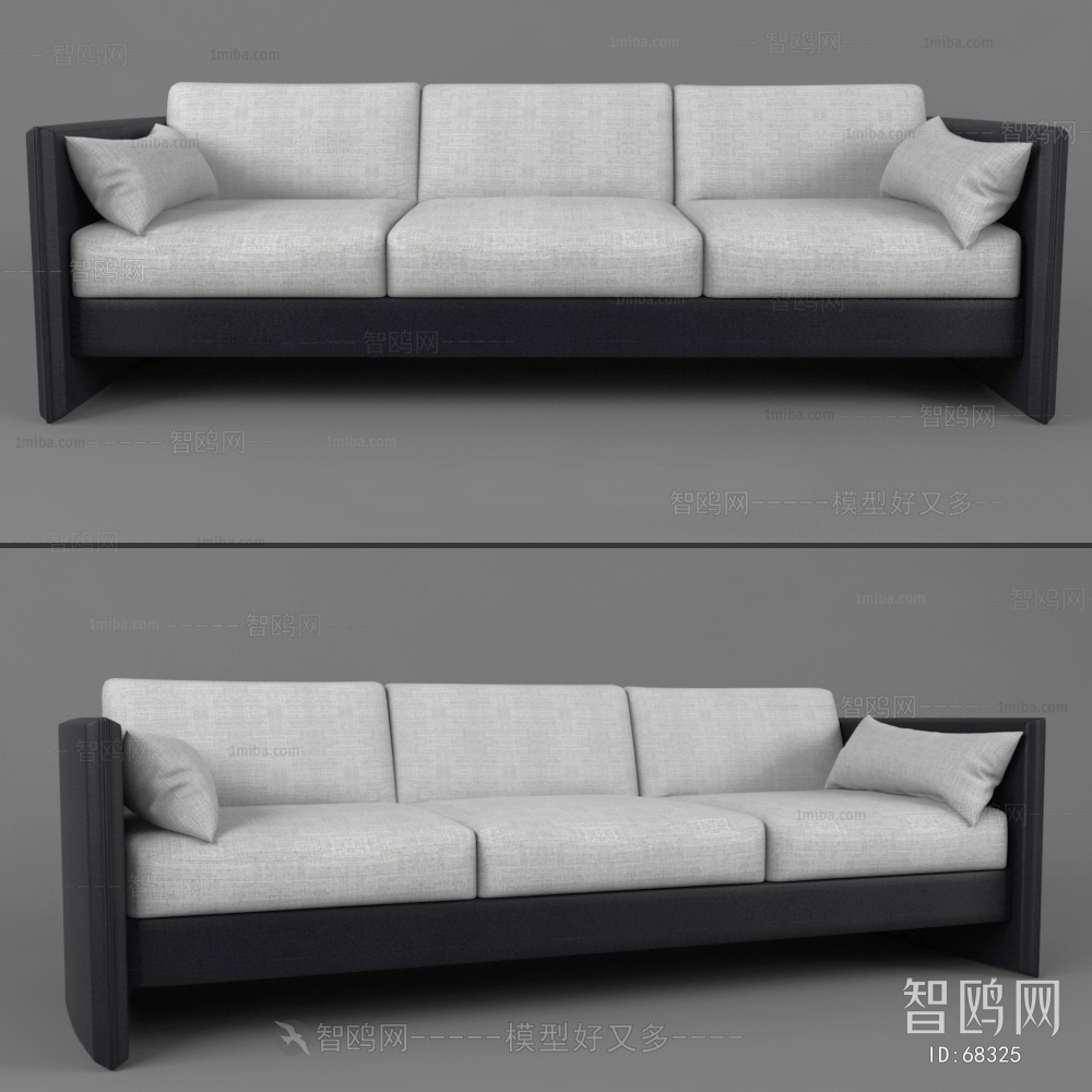 Modern Three-seat Sofa