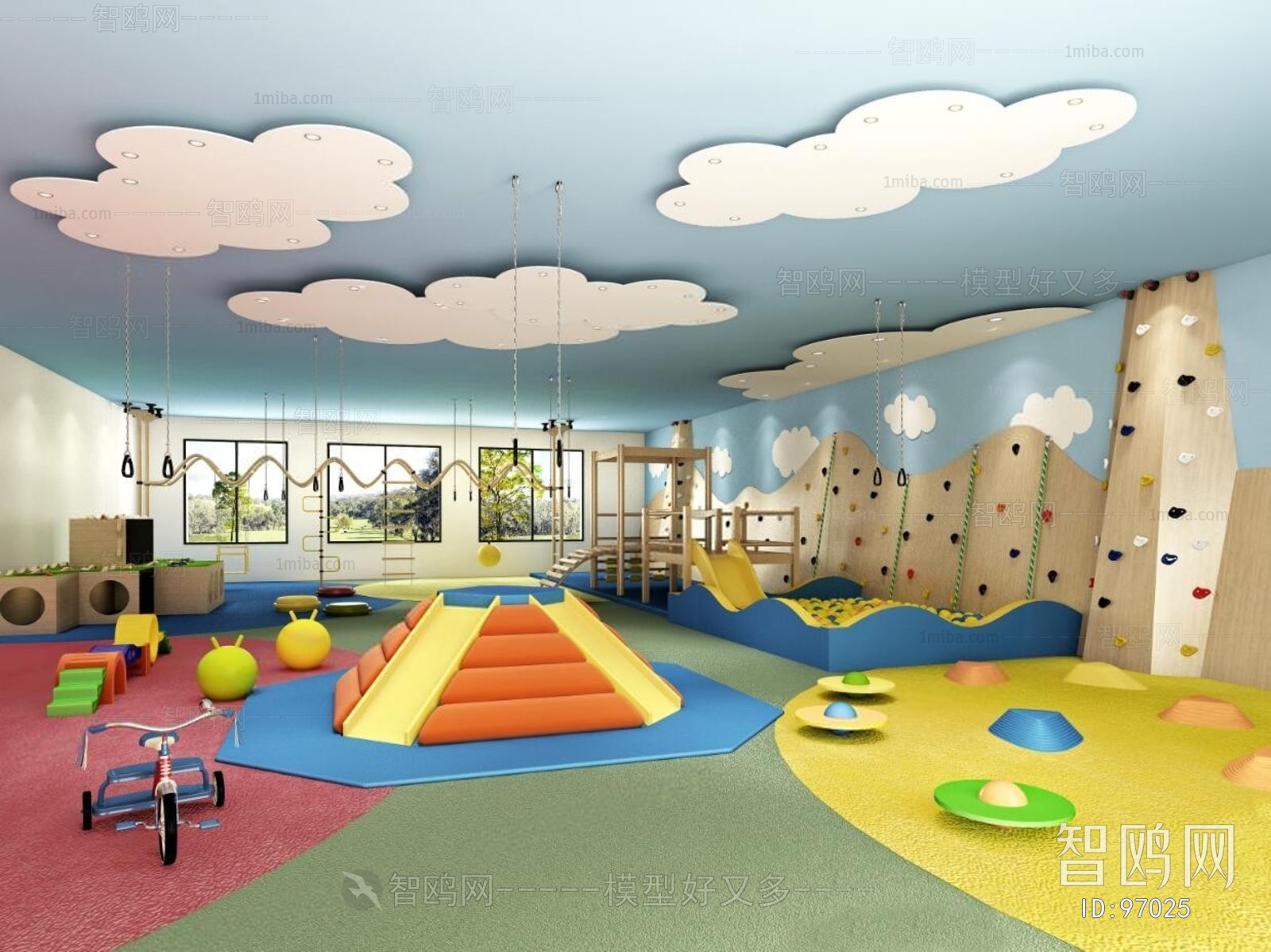 Modern Children's Playroom