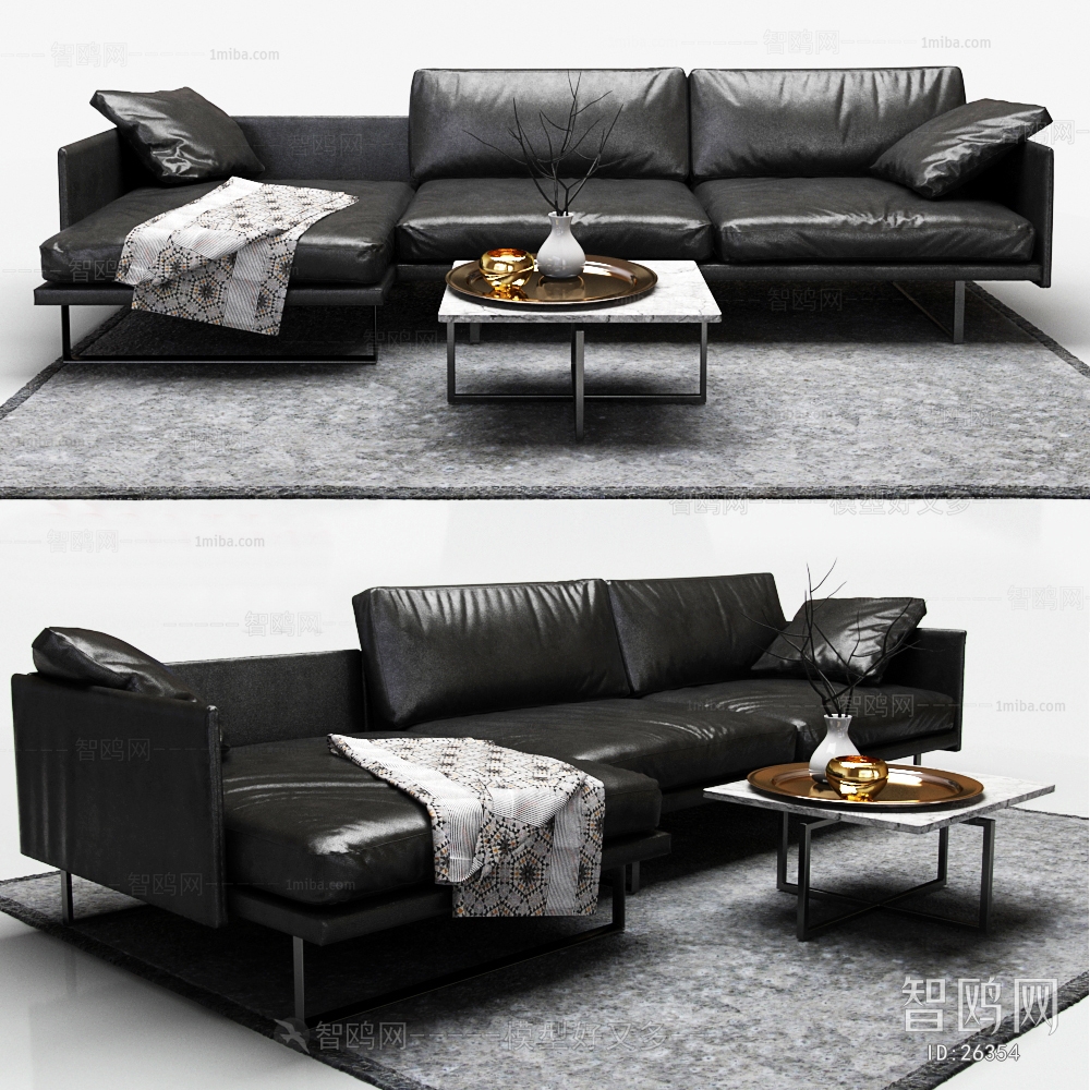 Modern Multi Person Sofa