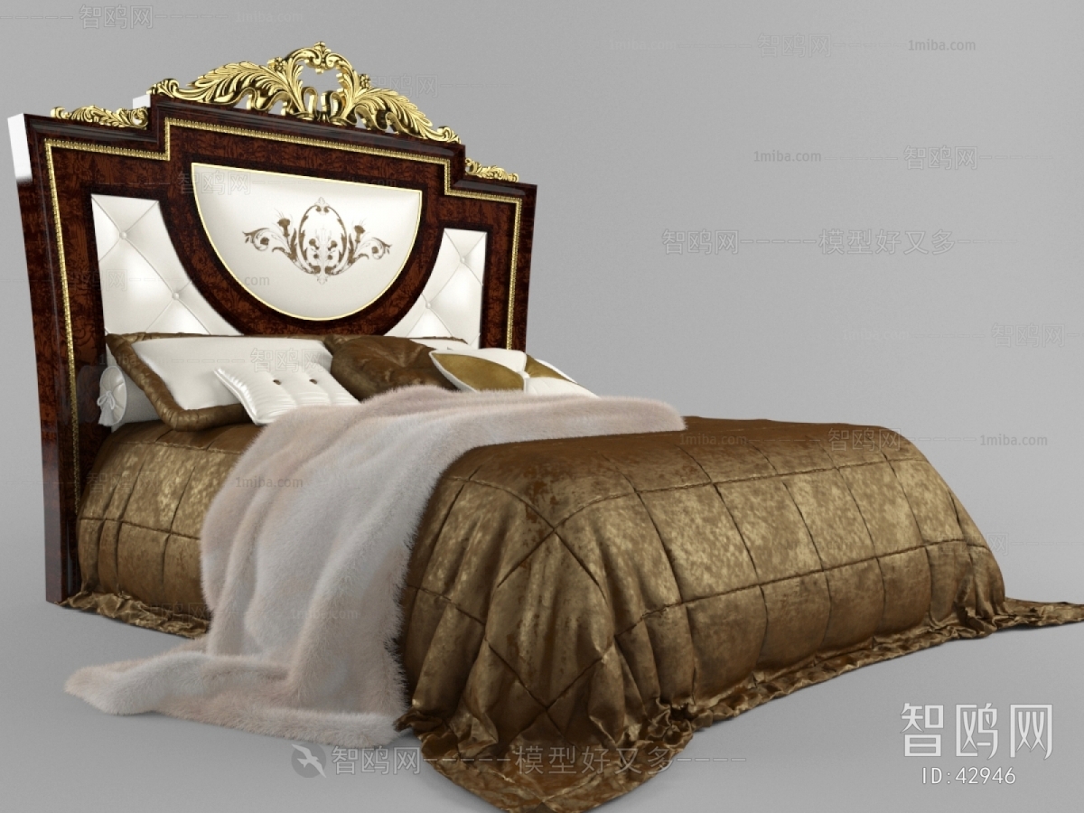 French Style Double Bed