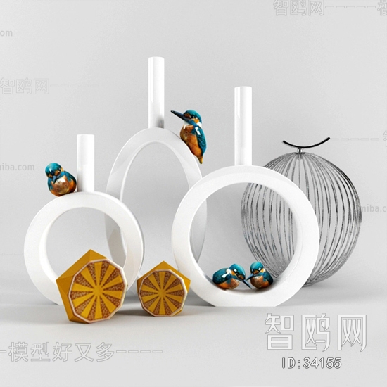 New Chinese Style Decorative Set