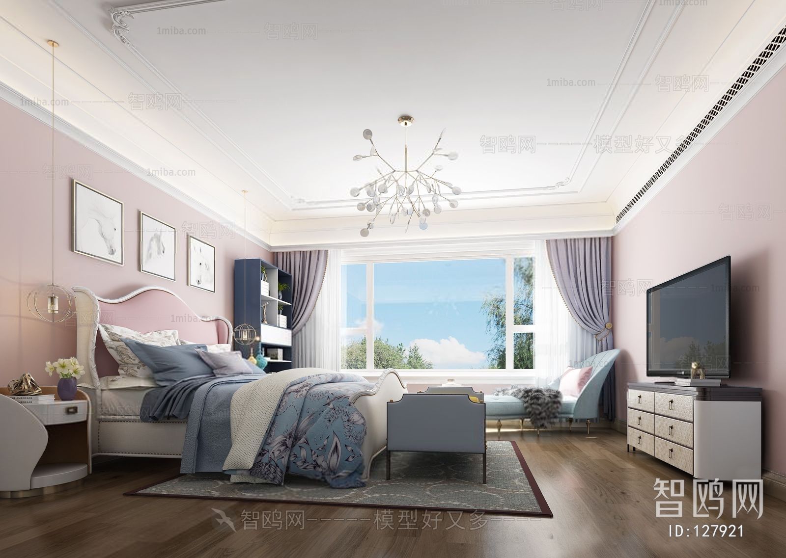 New Classical Style Bedroom