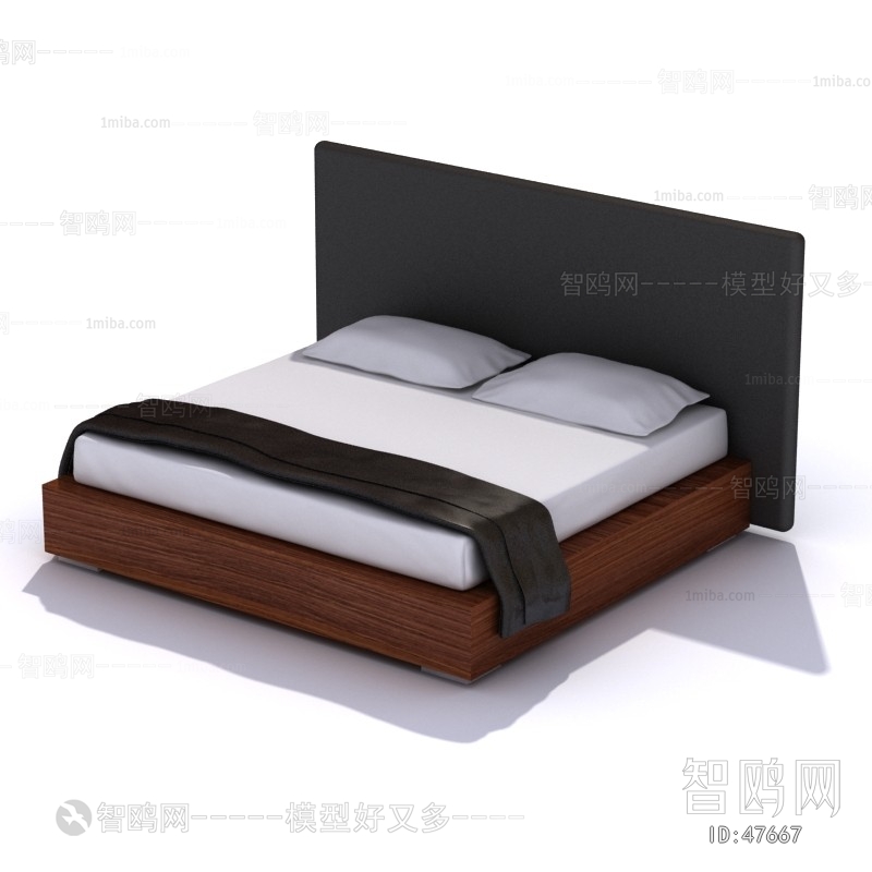 Modern Double Bed