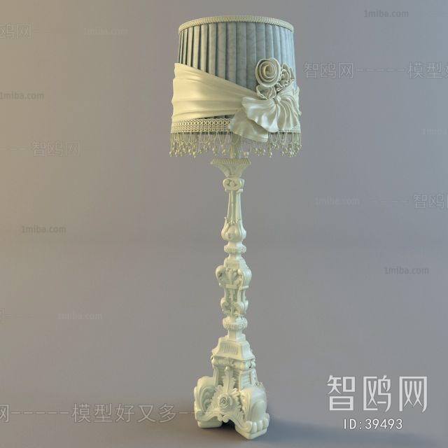 European Style Idyllic Style Floor Lamp
