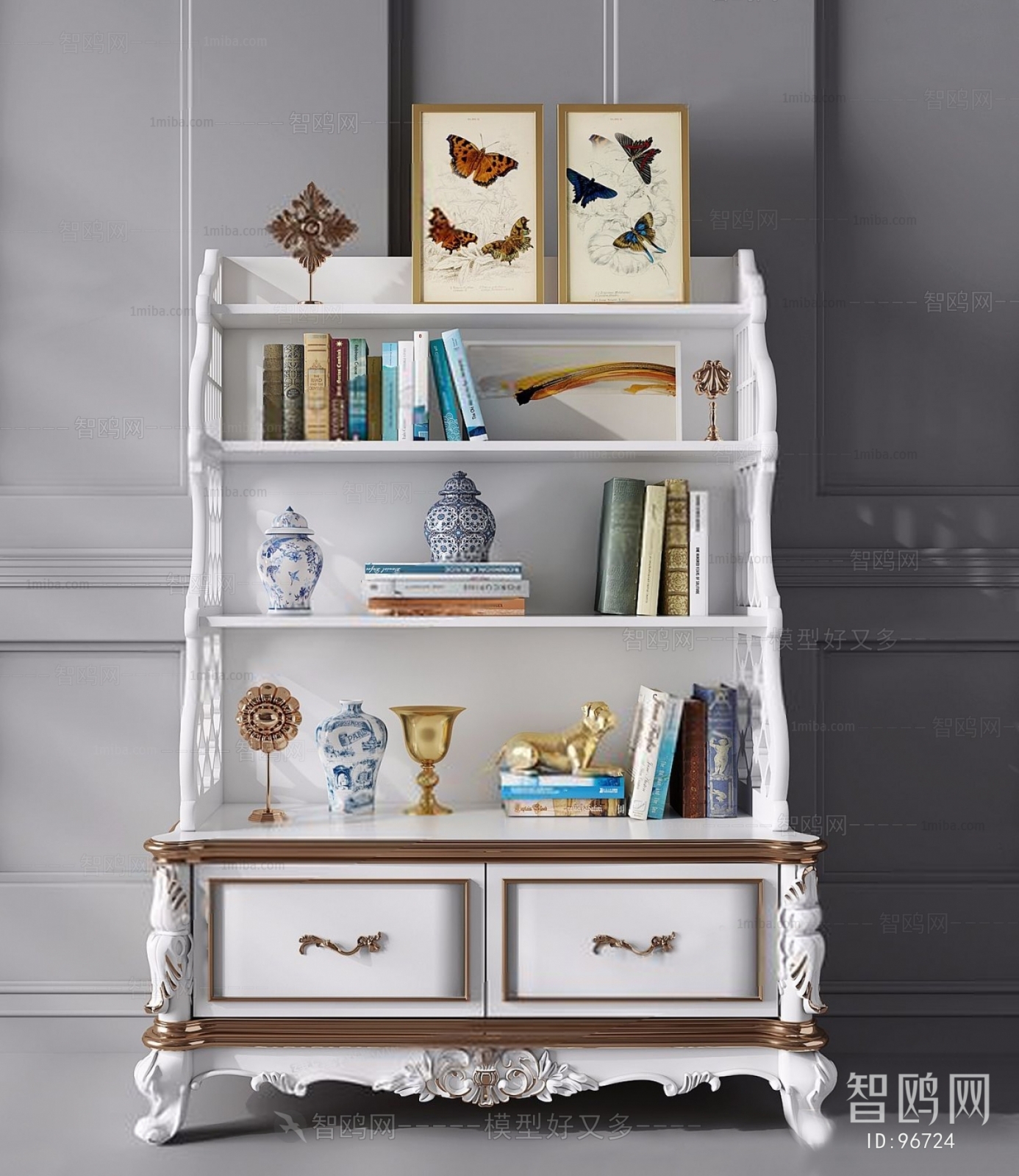 European Style Bookcase