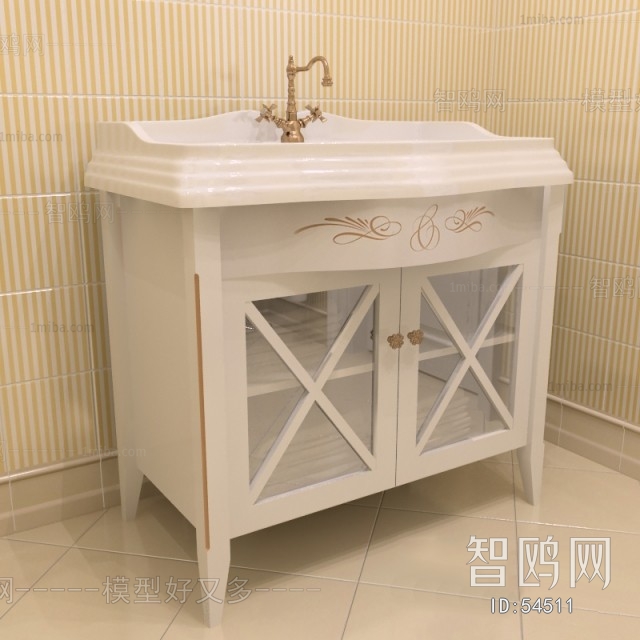 European Style Bathroom Cabinet