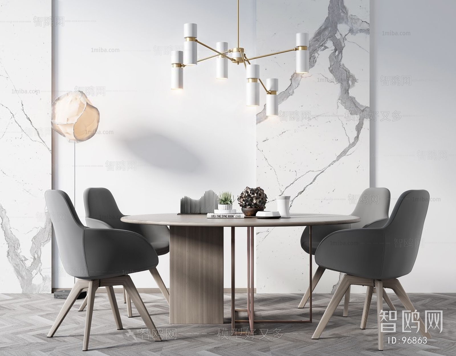 Nordic Style Dining Table And Chairs