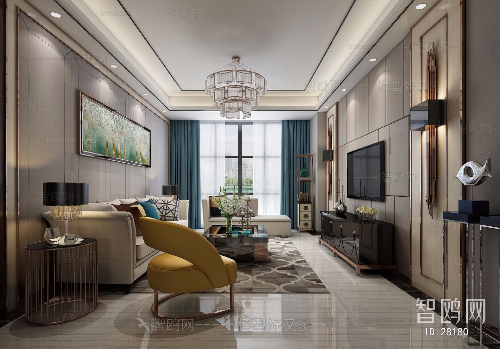 Modern A Living Room