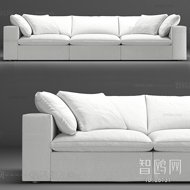 Modern Three-seat Sofa