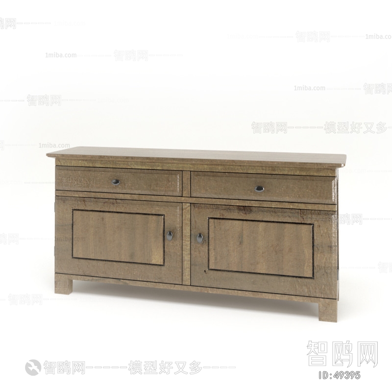 Simple European Style Side Cabinet/Entrance Cabinet