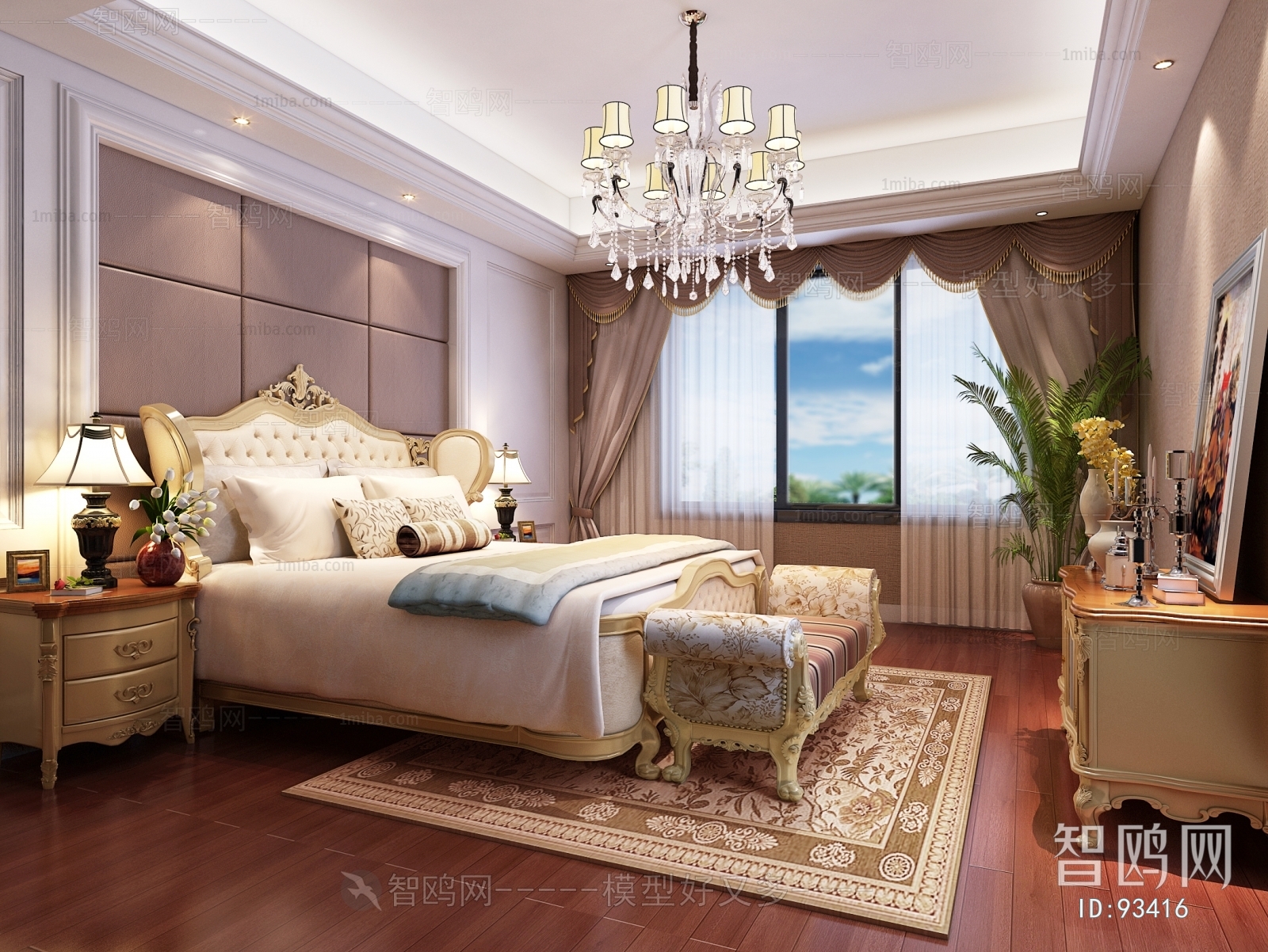 European Style Bedroom