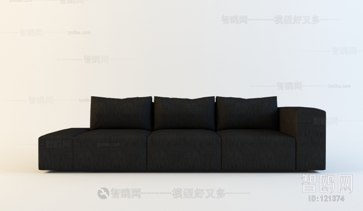 Modern Three-seat Sofa