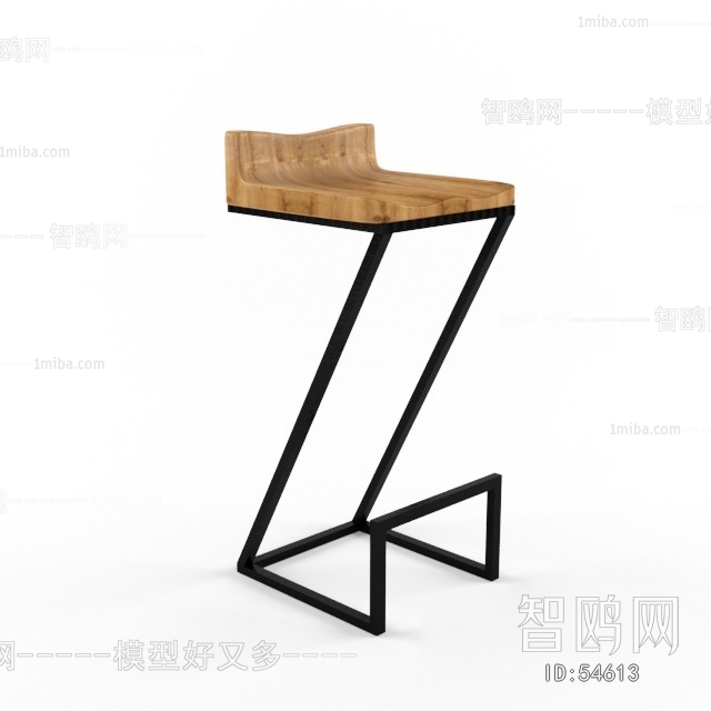 Nordic Style Bar Chair