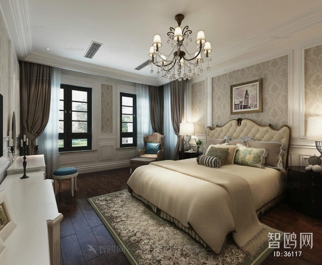 European Style Bedroom