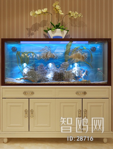 Simple European Style Fish Tank
