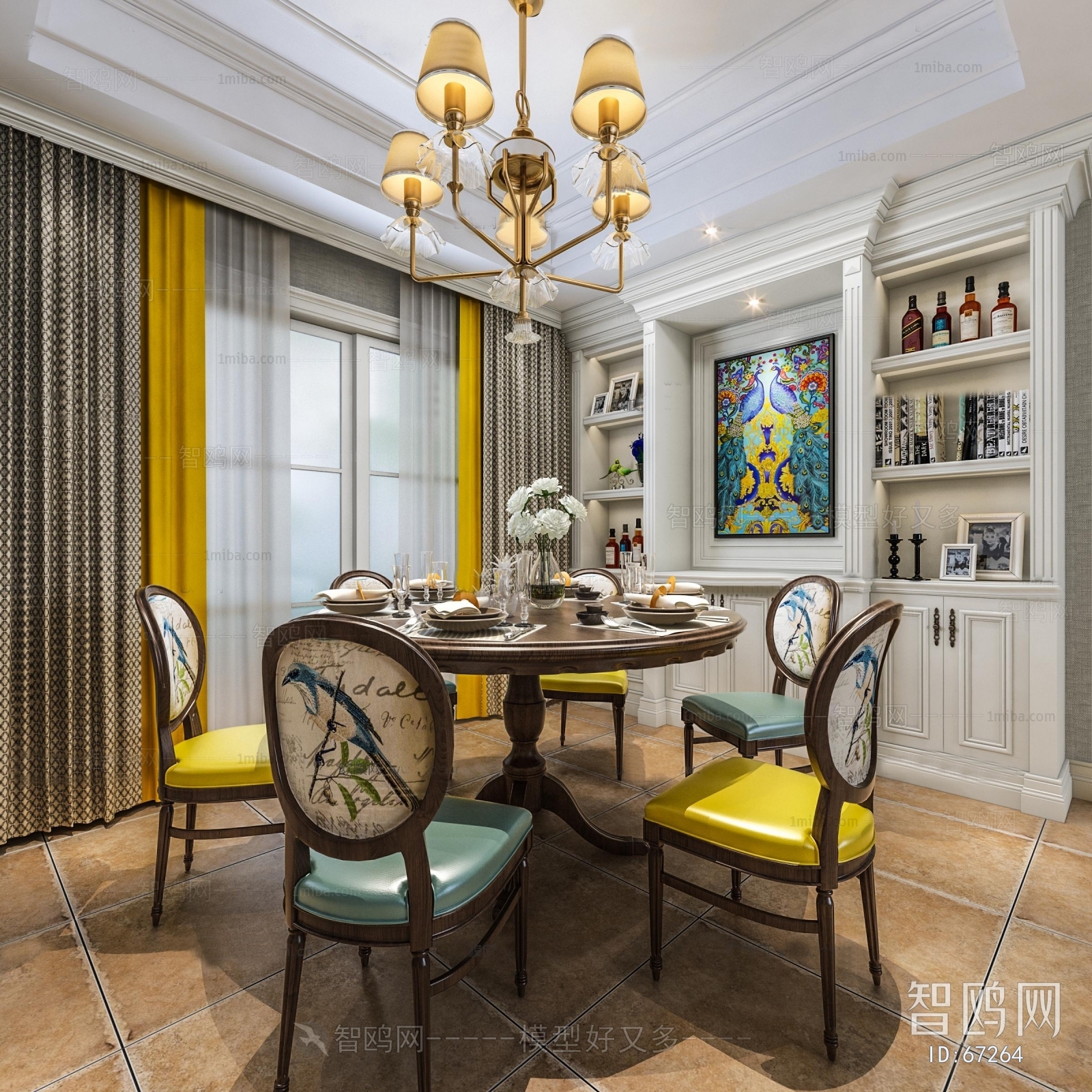 American Style Dining Room