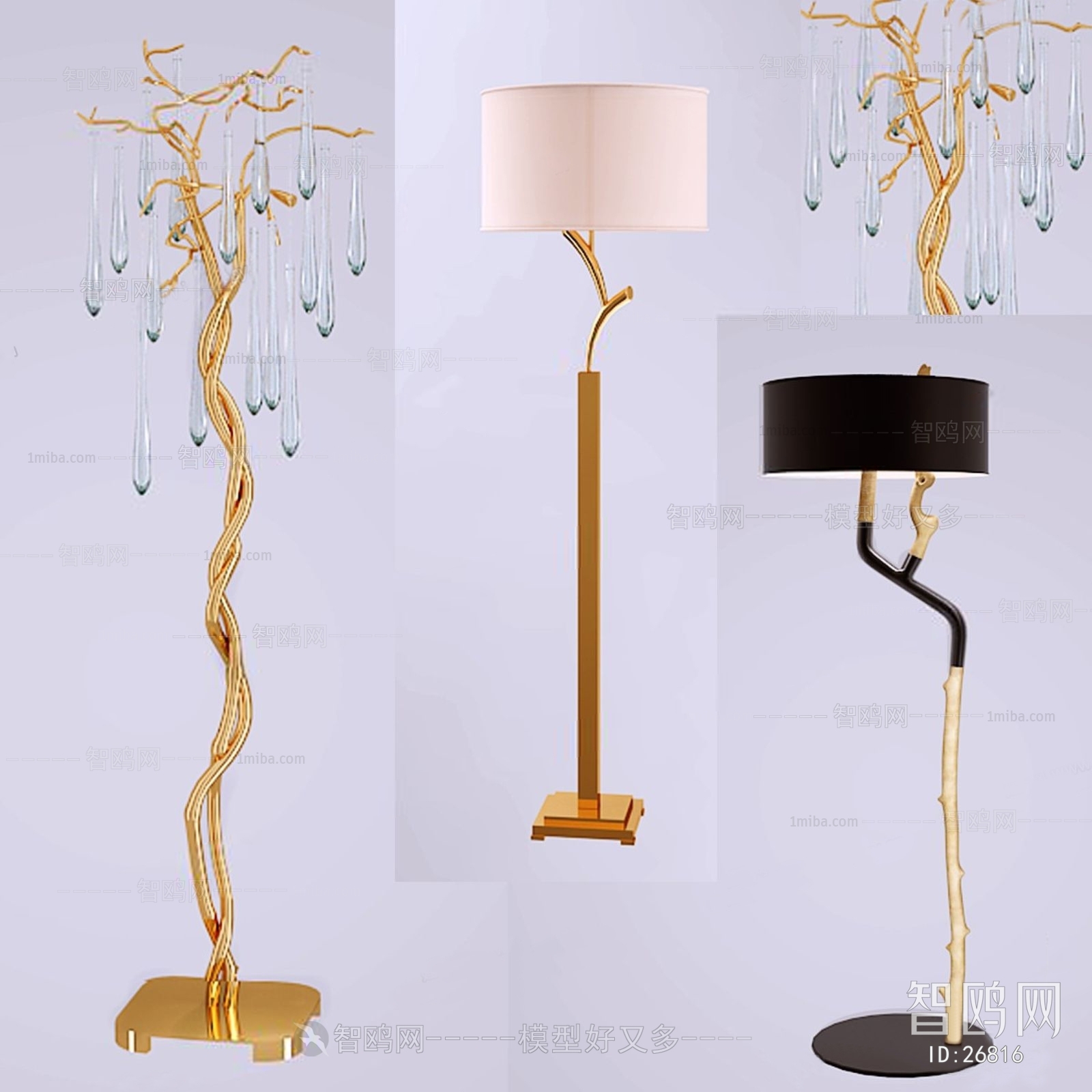 Modern New Classical Style Floor Lamp
