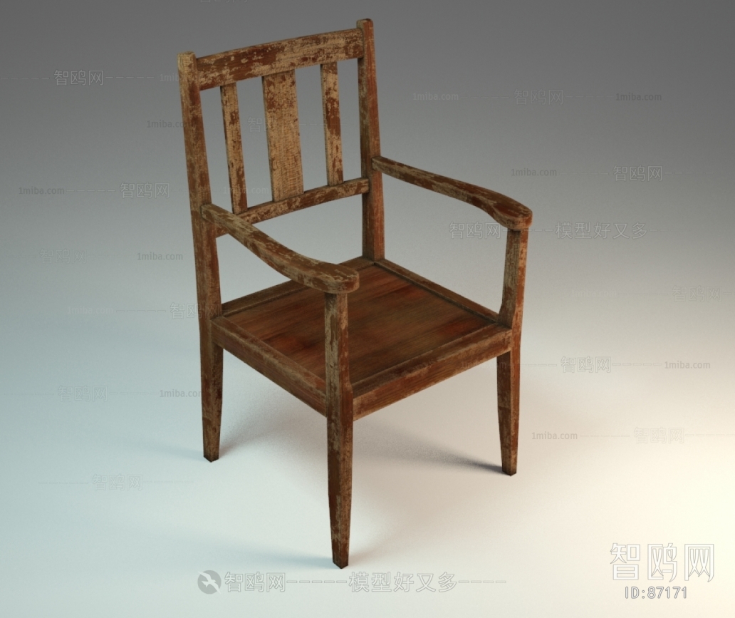 Country Style Single Chair