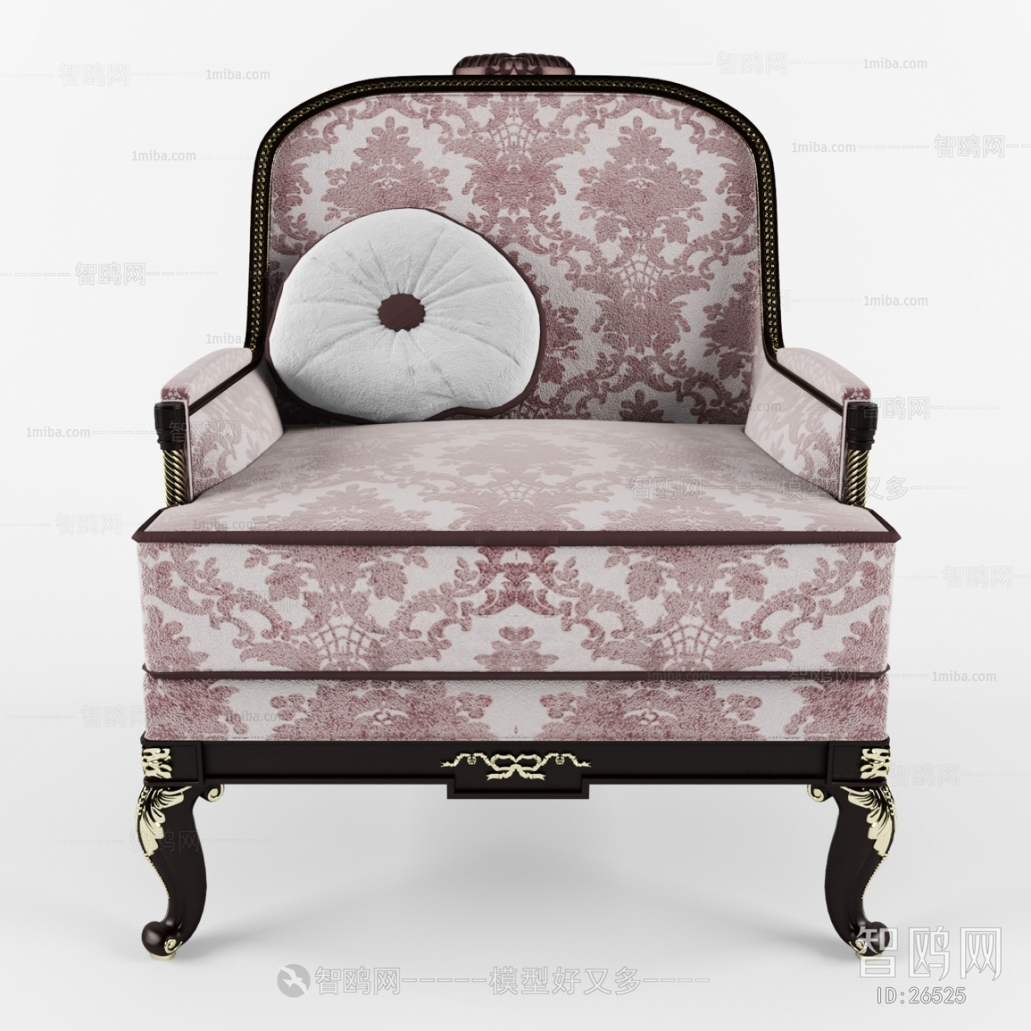 New Classical Style Single Sofa