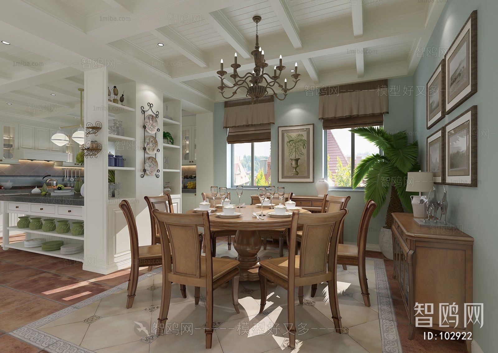 American Style Dining Room